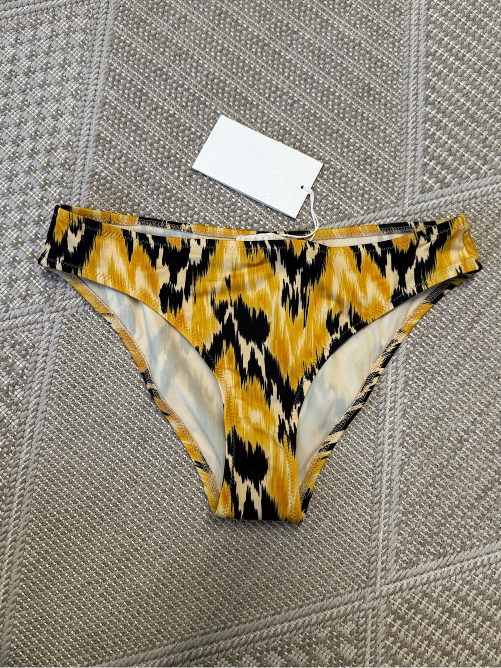 Ulla Johnson Dani Mid-Rise Bikini Bottom (Solara)
